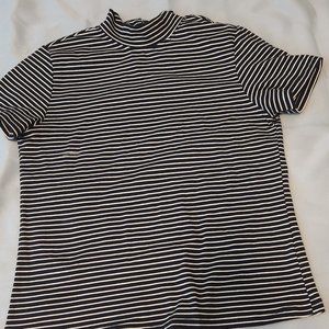 Navy Striped Shirt